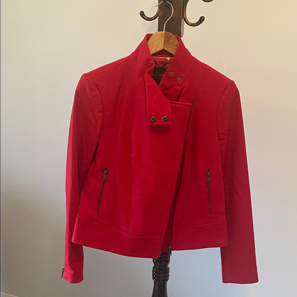 Womens Banana Republic Moto Jacket